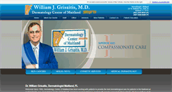 Desktop Screenshot of dermatologycenterofmaitland.com